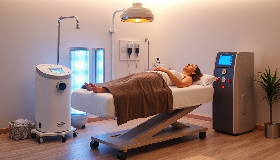 Heat therapy equipment in a medical setting